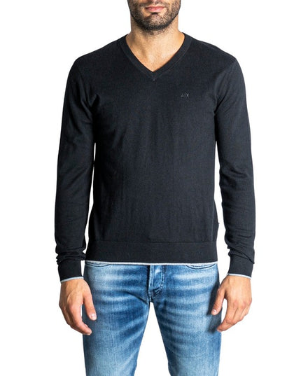 Armani Exchange Men Knitwear-Clothing - Men-Armani Exchange-black-XL-Urbanheer