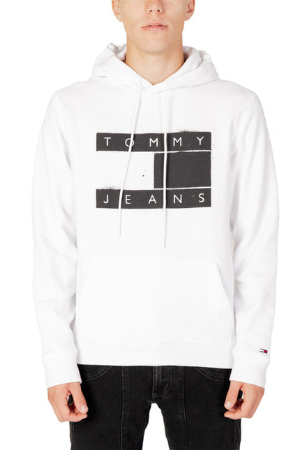 Tommy Hilfiger Jeans Men Sweatshirts-Tommy Hilfiger Jeans-white-S-Urbanheer