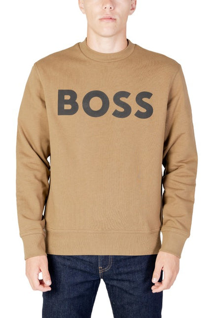 Boss Men Sweatshirts-Clothing - Men-Boss-brown-S-Urbanheer