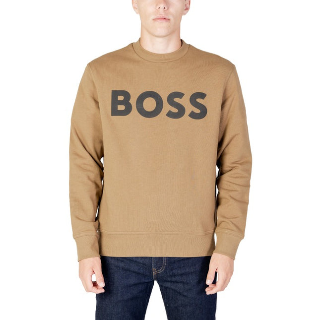 Boss Men Sweatshirts-Clothing - Men-Boss-brown-S-Urbanheer