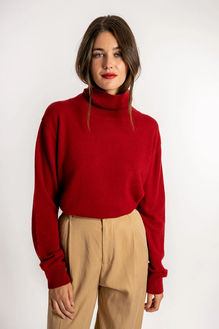 Martina Cashmere Sweater-Bel Cashmere-Urbanheer