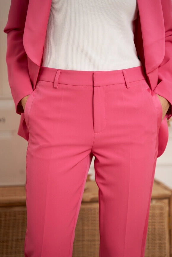 Cigarette Smoking Pants Fuchsia-Pants-Attentif Paris-Urbanheer