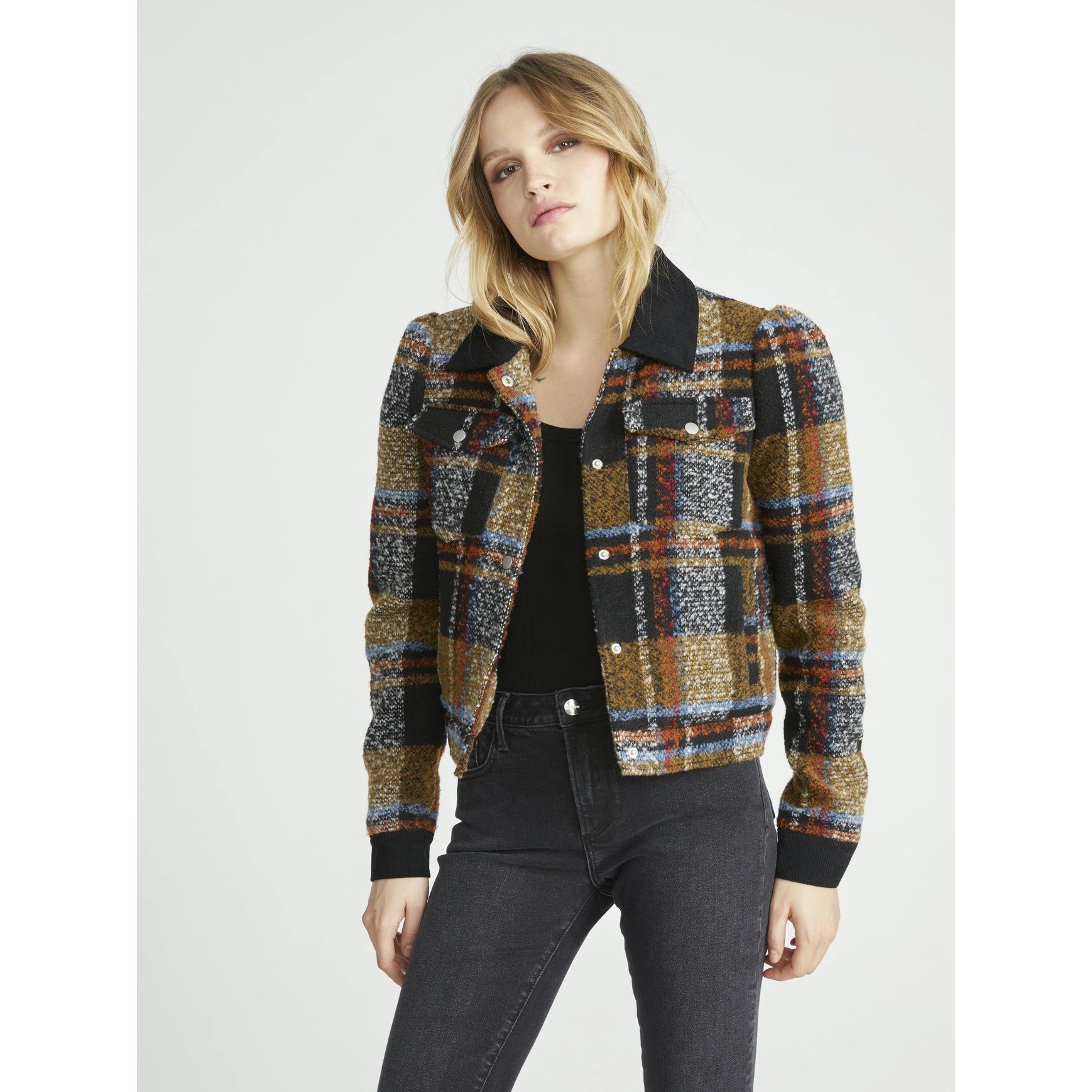 Puff Sleeve Jacket X Fireside-Clothing - Women-Driftwood-XS-Urbanheer