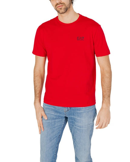 Ea7 Men T-Shirt-Clothing T-shirts-Ea7-red-S-Urbanheer