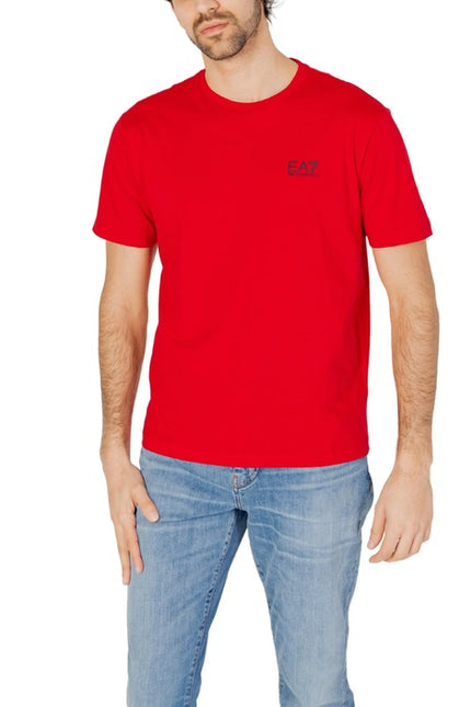 Ea7 Men T-Shirt-Clothing T-shirts-Ea7-red-S-Urbanheer