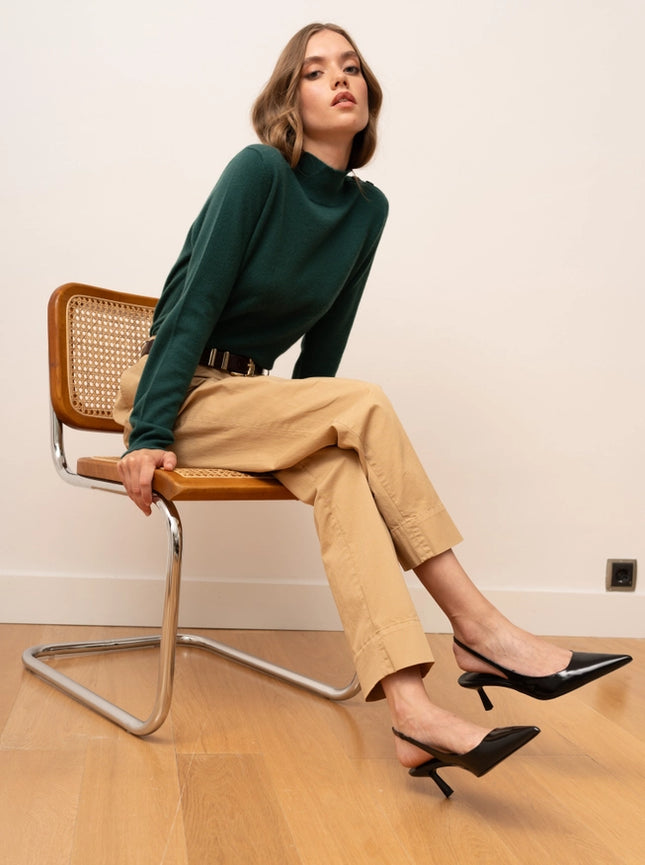 Odette Sweater Green-Sweater-Bel Cashmere-Urbanheer