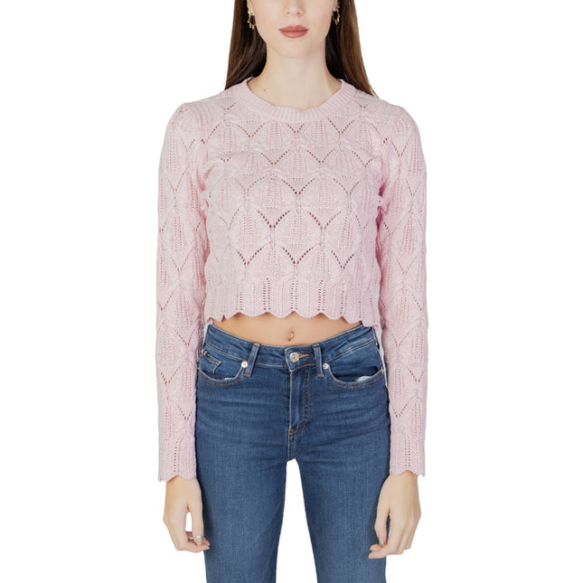 Only Women Knitwear-Clothing Knitwear-Only-pink-2-XS-Urbanheer