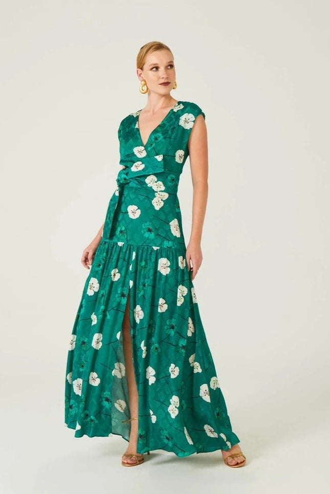Floral Long Dress-Clothing - Women-Dolores Promesas-36-Urbanheer