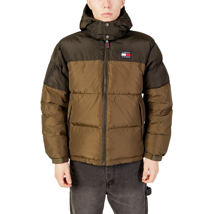 Tommy Hilfiger Jeans Men Jacket-Tommy Hilfiger Jeans-brown-XS-Urbanheer