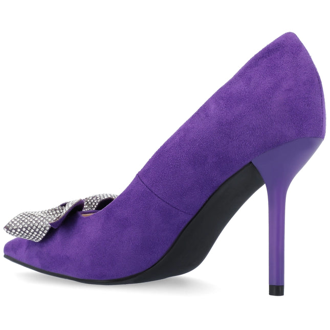 Journee Collection Women's Tru Comfort Foam™ Marcie Pumps Purple-Shoes Pumps-Journee Collection-Urbanheer