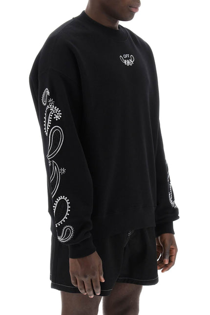 "Arrow Bandana Crewneck Sweat