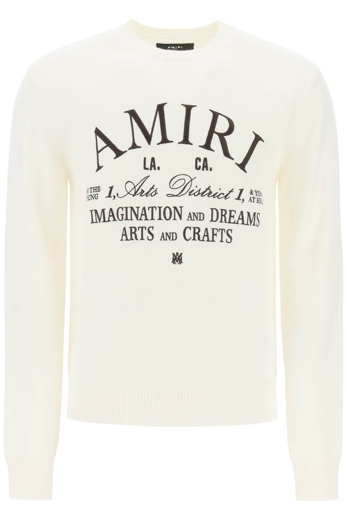 Arts District Wool Sweater - White