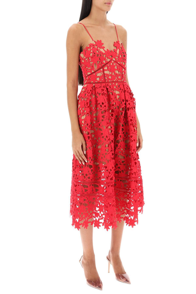 Azaelea Floral Lace Midi Dress