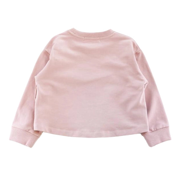 Teddy Print Sweatshirt-doe a dear-Urbanheer