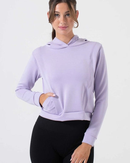 Sleek Fabric Mia Hoodie Lilac-Hoodie-Nux Active-S-Urbanheer