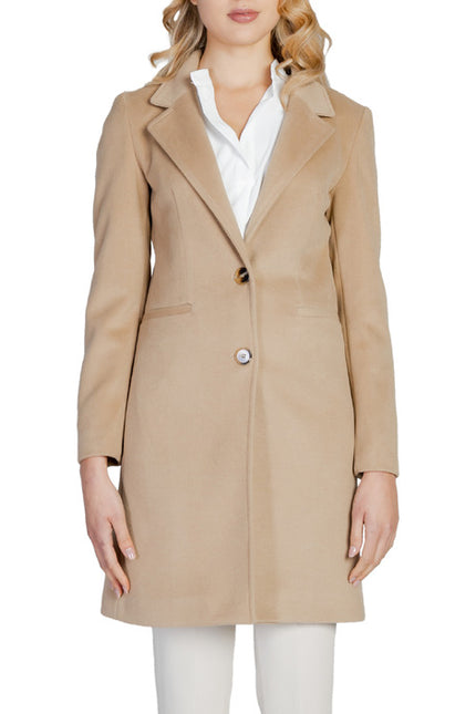 Sol Wears Women Women Coat-Sol Wears Women-beige-1-40-Urbanheer