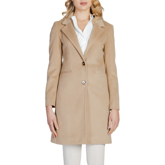 Sol Wears Women Women Coat-Sol Wears Women-beige-1-40-Urbanheer