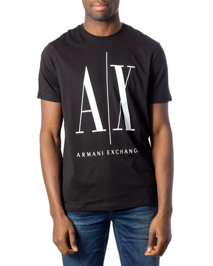 Armani Exchange Men T-Shirt-Clothing - Men-Armani Exchange-black-XS-Urbanheer