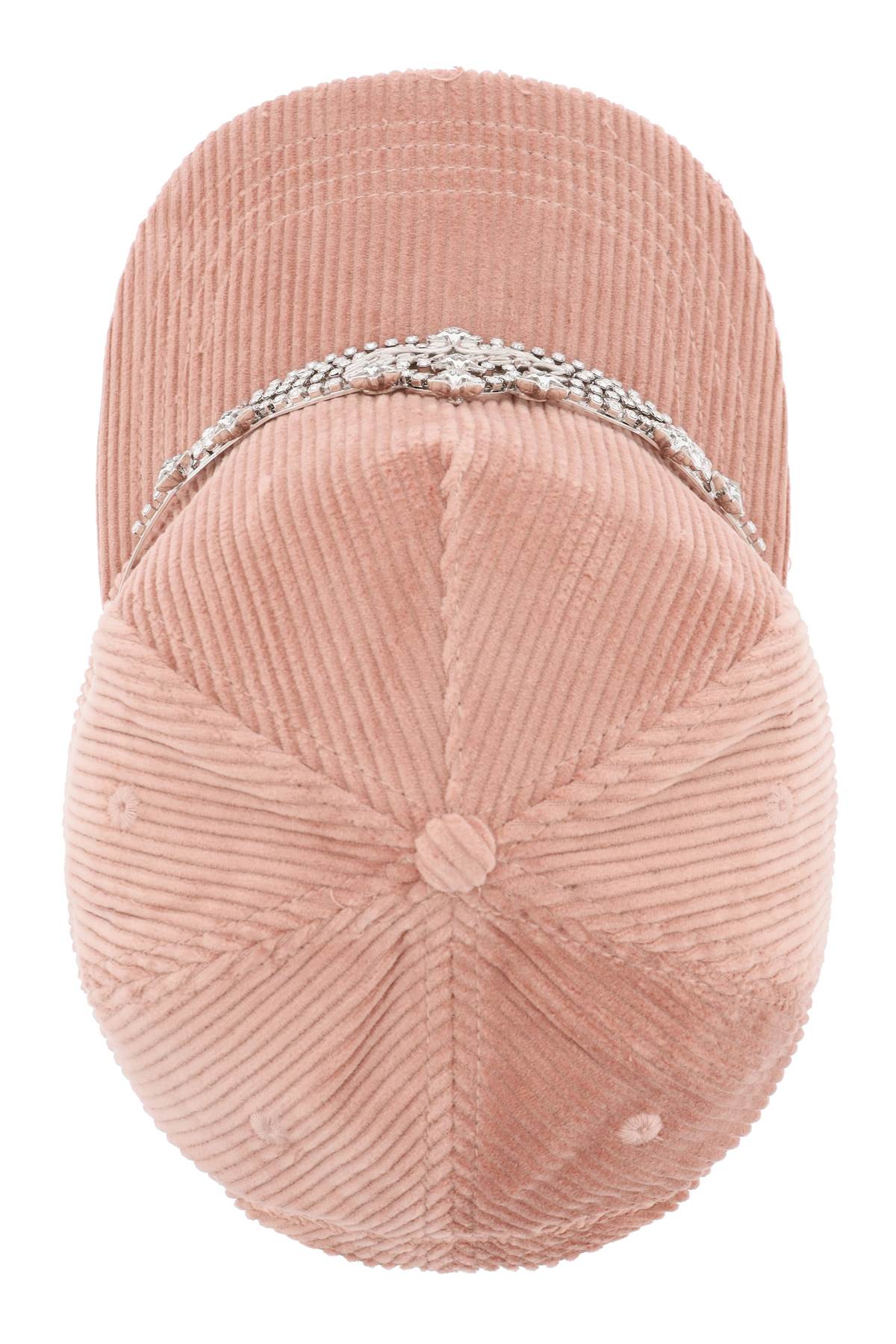 Baseball Cap With Built-In Tiara