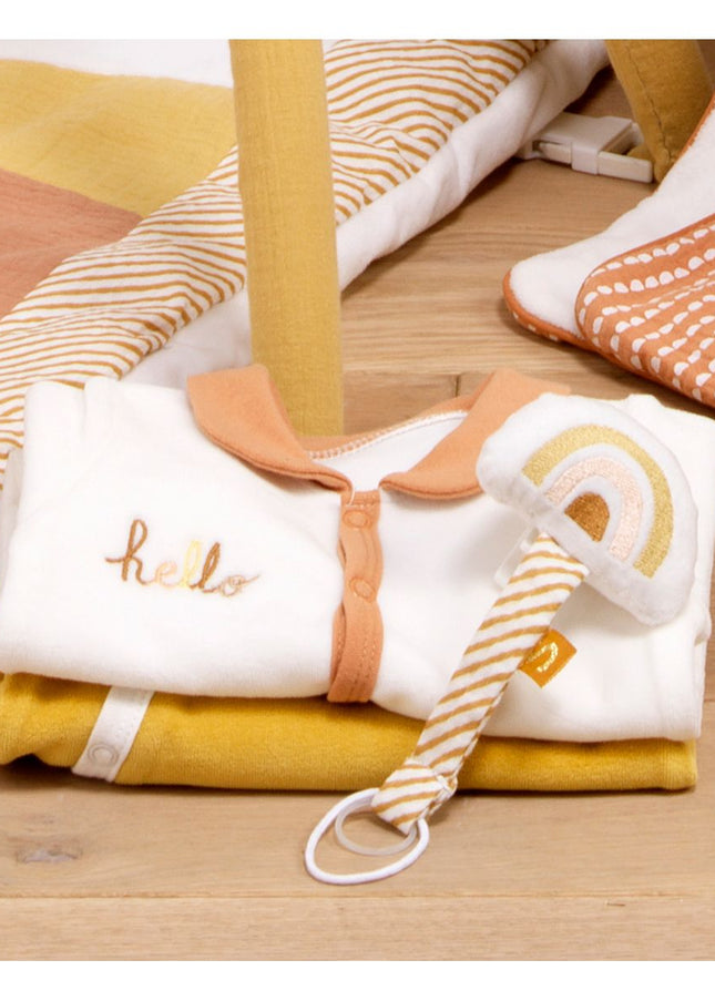 Sunlight Yellow 1 Month Pajamas-Sauthon-1 Month-Urbanheer