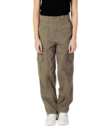 Only Women Trousers-Only-green-S_32-Urbanheer