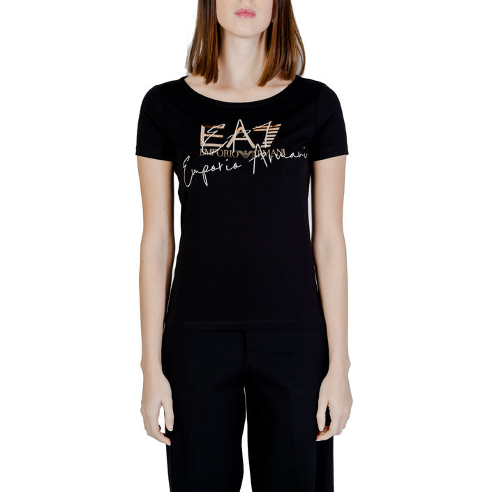 Ea7 Women T-Shirt-Clothing T-shirts-Ea7-black-1-XS-Urbanheer
