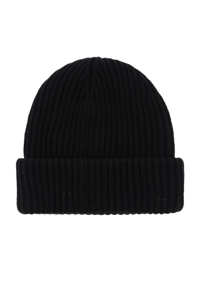 Beanie Hat With Logo Patch