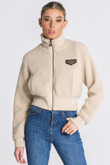 Beige Teddy Sherpa Jacket-Jacket-Gianni Kavanagh-S-Urbanheer