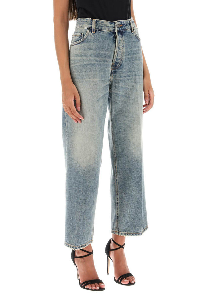 'Betty' Cropped Jeans With Straight Leg