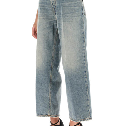 'Betty' Cropped Jeans With Straight Leg