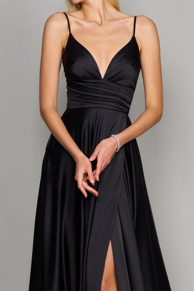 Spaghetti Strap Prom Long Formal Gown Wholesale-Dylan & Davids-Urbanheer