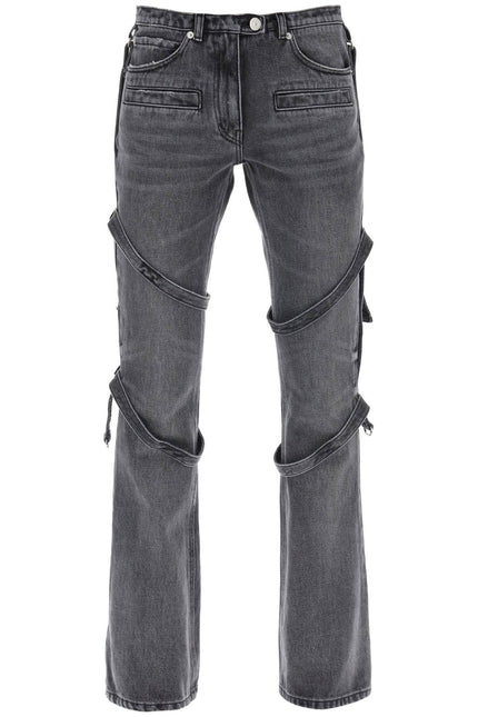 Bootcut Jeans With Straps