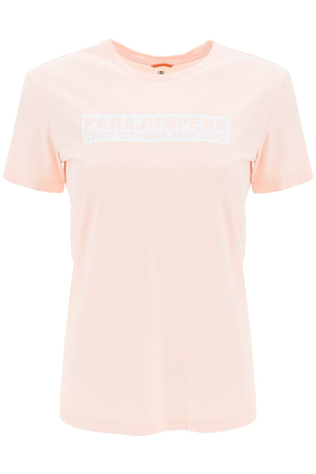 'Box' Slim Fit Cotton T-Shirt - Pink