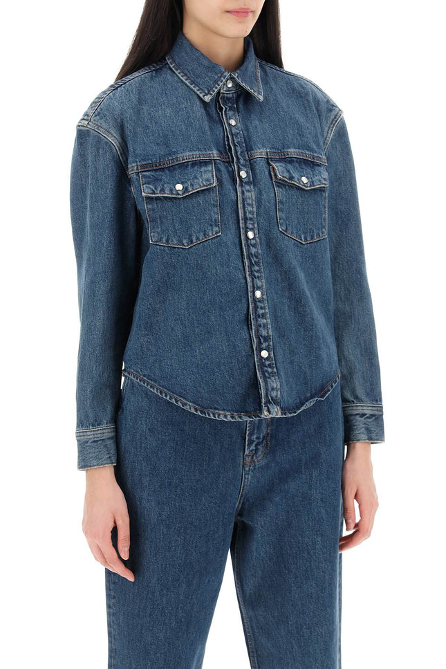 Boxy Denim Overshirt