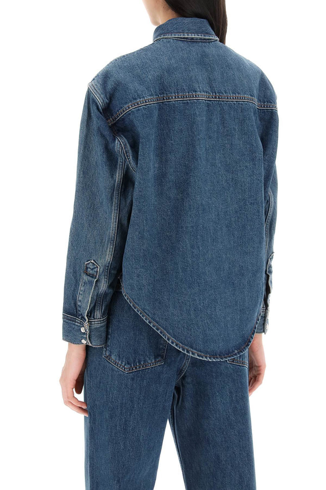 Boxy Denim Overshirt