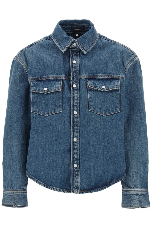 Boxy Denim Overshirt