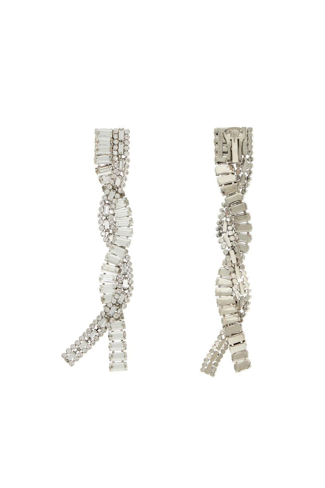 braided clip-on earrings