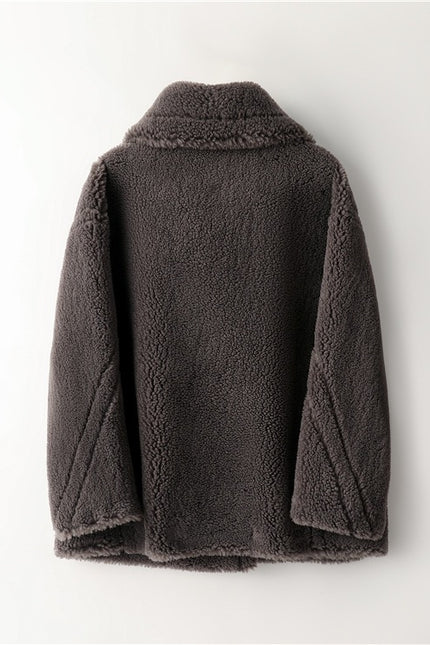 Women Lamb Wool Coat Winter Short Coat-Productseeker-Urbanheer