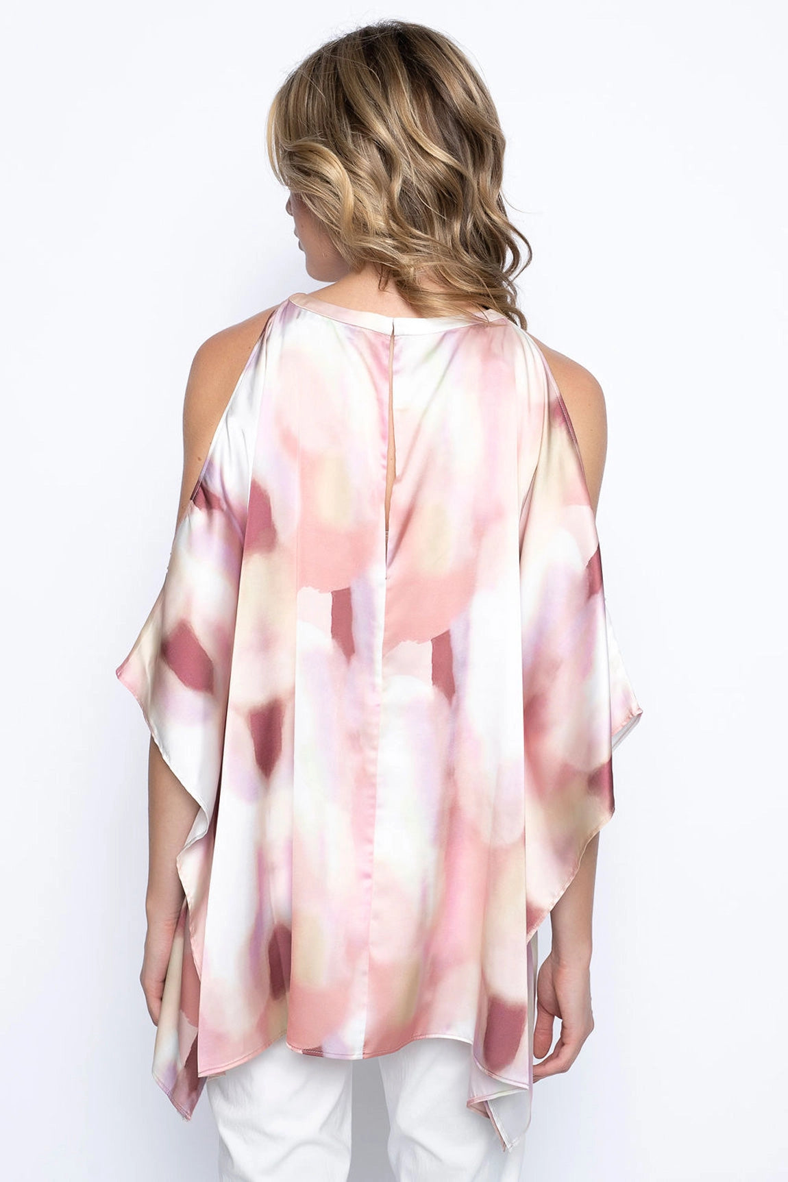 Cold-Shoulder Kaftan Top-Clothing - Women-Picadilly-Urbanheer