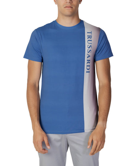 Trussardi Beachwear Men T-Shirt-Trussardi Beachwear-blue-S-Urbanheer