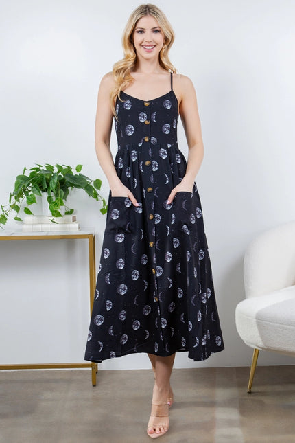 Moon Cami Maxi Dress-Dress-LA Soul-S-Urbanheer