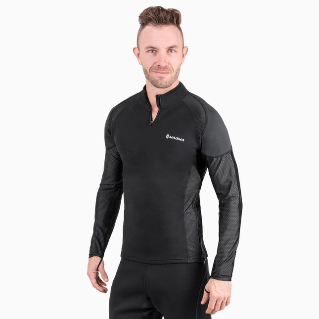 Magma Men’S Sauna Shirt Black-SHIRT-Nonzero Gravity-S-Urbanheer