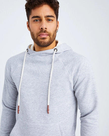 Men'S Hoodie Hood Grey-Hoodie-Leif Nelson GmbH-Urbanheer