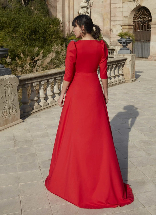 Olite Dress Red-Dress-CEYLAN BCN-Urbanheer