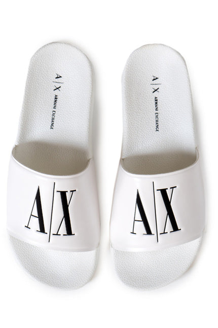 Armani Exchange Women Slippers-Shoes - Women-Armani Exchange-white-35-Urbanheer