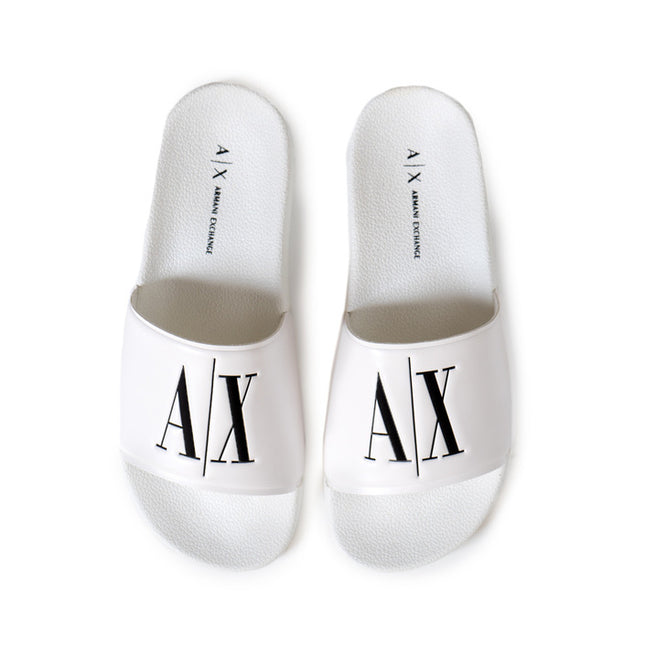 Armani Exchange Women Slippers-Shoes - Women-Armani Exchange-white-35-Urbanheer