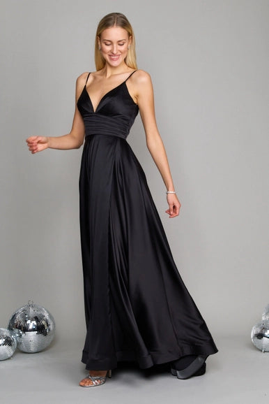 Spaghetti Strap Prom Long Formal Gown Wholesale-Dylan & Davids-Urbanheer