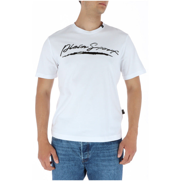 Plein Sport Men T-Shirt-Plein Sport-white-S-Urbanheer