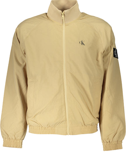 CALVIN KLEIN MEN'S BEIGE SPORTS JACKET-Giacche-CALVIN KLEIN-Urbanheer