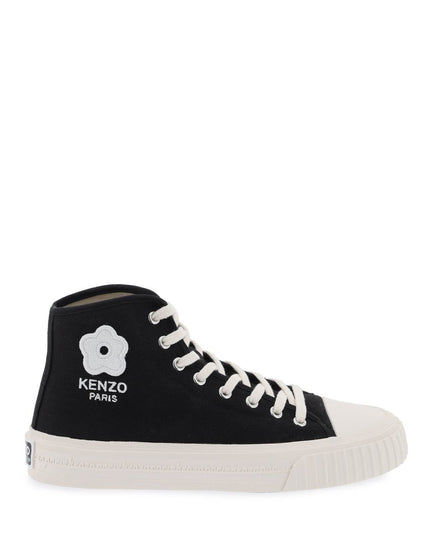 canvas kenzo foxy high-top sneakers